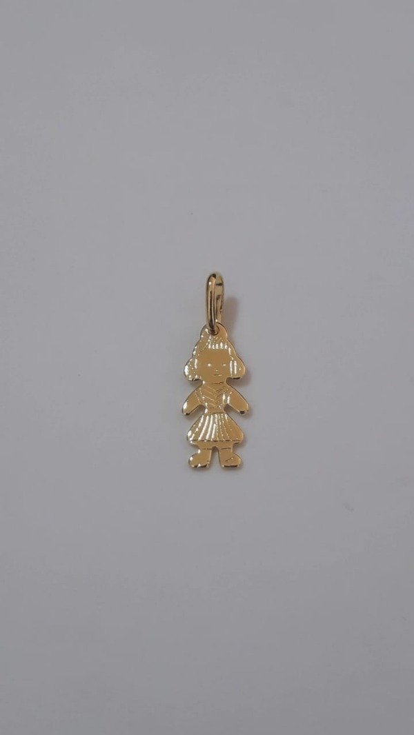 Producto - Dije Nena Chico - Enchapado en Oro 18k