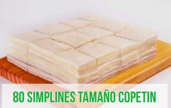 Producto - 80 Simplines tamaño copetin