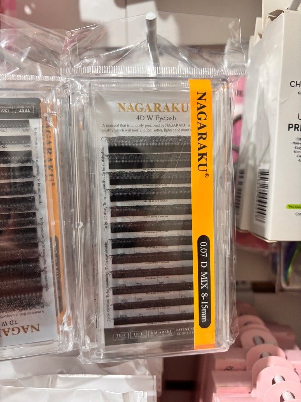 Producto - pestañas nagaraku 4d mix