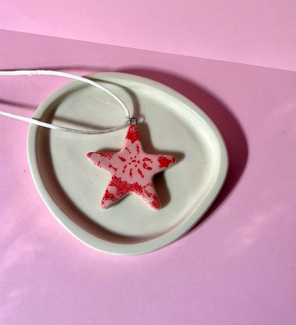 Producto - Estrella BIFAS Encaje Rosa + Aero Negro