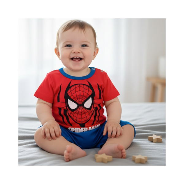 Producto - Conjunto spiderman corto