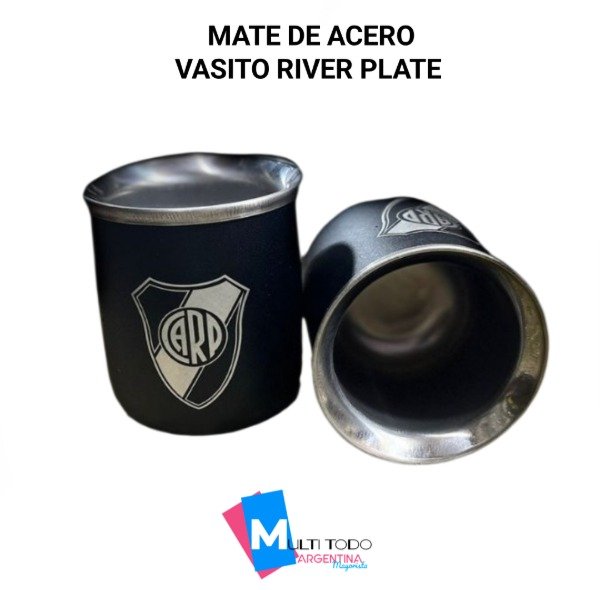 Producto - MATE DE ACERO VASITO RIVER PLATE