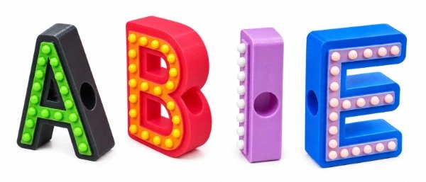Producto - Letras con textura - 6