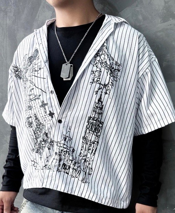 Producto - CAMISA BOXY TRIBAL MTS