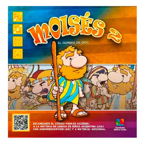 Producto - PROMO Revista Mini Con Actividades Para Niños "MOISÉS 2 El Hombre De Dios"