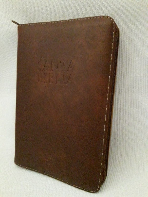 Producto - Biblia Reina Valera 1960 Letra Mediana Piel Cafe