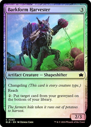 Producto - Barkform Harvester Foil  Bloomburrow