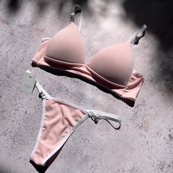 Producto - Conjunto triangulo soft Morley Rosa 737