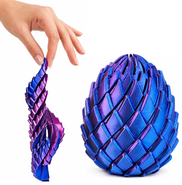 Producto - Huevo de dragón (impresión 3D) alto: 5,6cm - 0