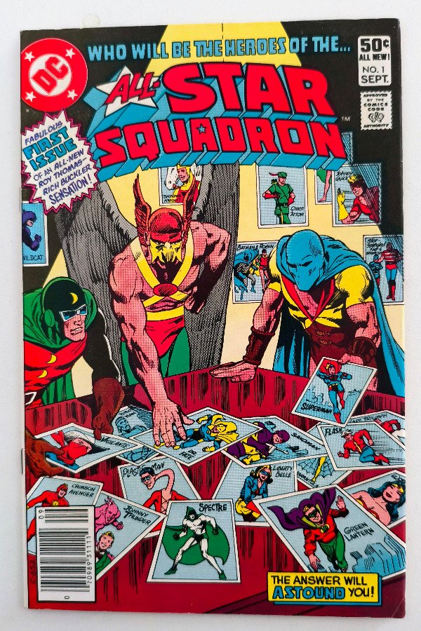 Producto - All Star Squadron #1 (1981) - Clásico primer número con el origen del equipo