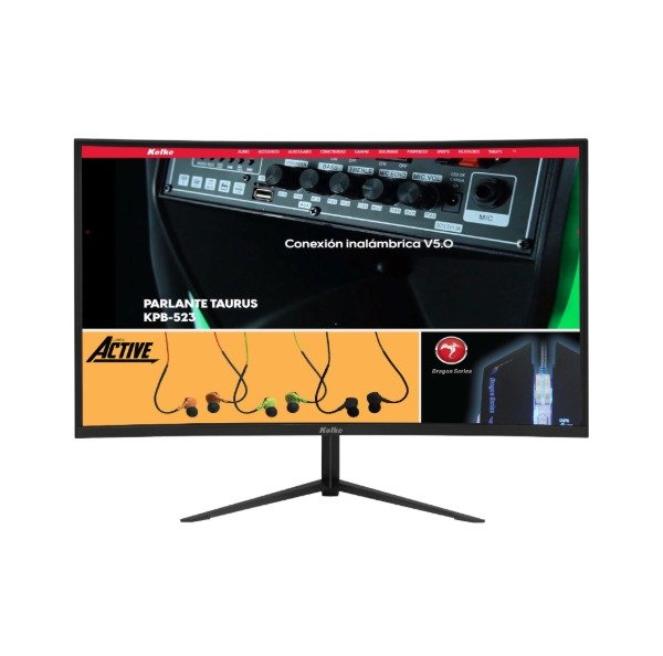 Producto - MONITOR KOLKE CURVO 31.5" FULL HD KES-630 - 0