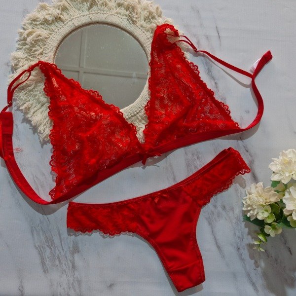 Producto - Conjunto Puntilla y less - talle 85