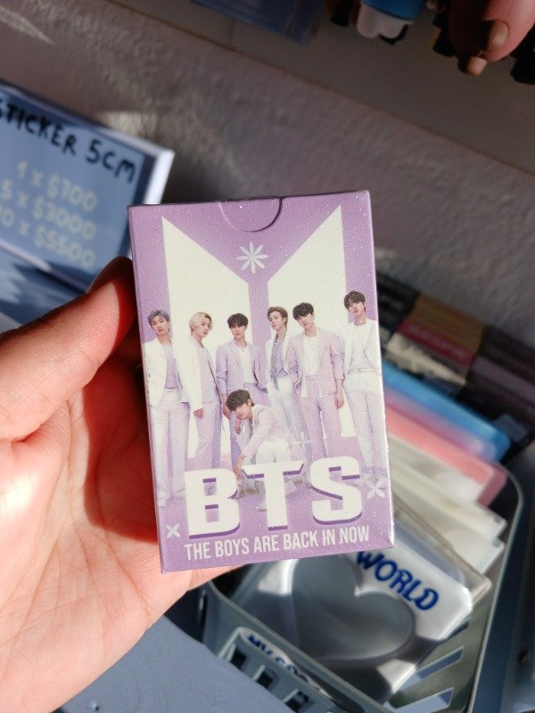 Producto - caja photocard bts - 1