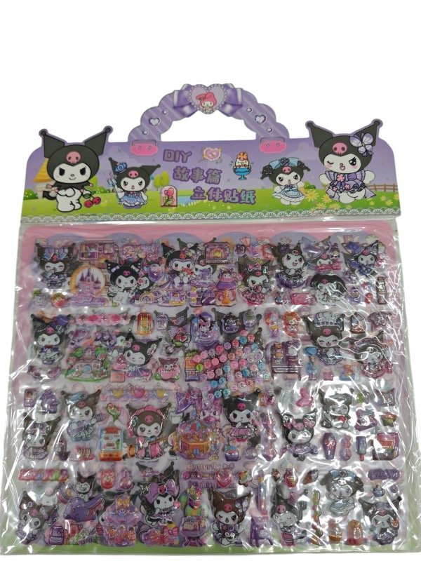 Producto - STICKERS KUROMI 3D