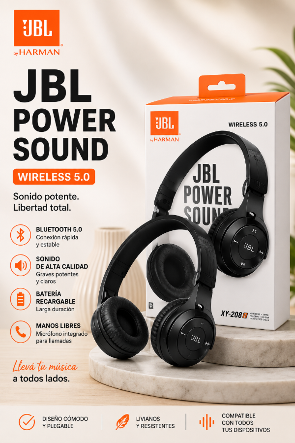 Producto - Auricular vincha jbl x4-208