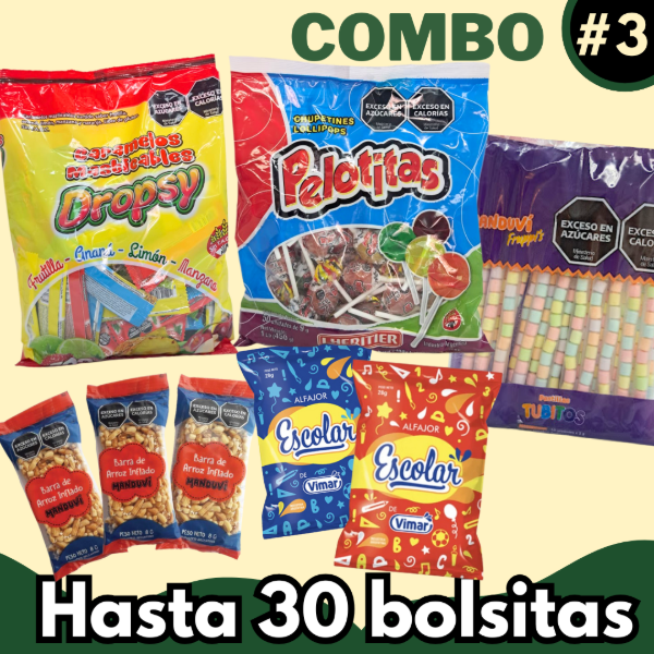 Producto - COMBO DE GOLOSINAS #3