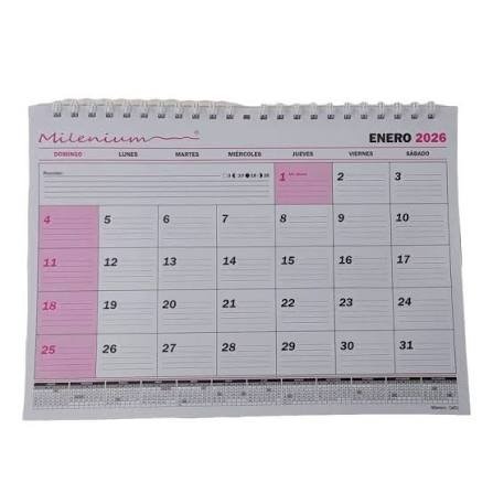 Producto - PLANIFICADOR MILENIUM MENSUAL ESP. A3 apaisado 32x45 2027