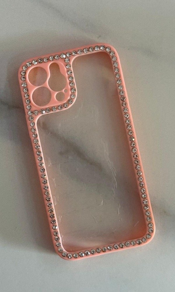 Producto - Funda borde strass Iph 12 - 12 pro