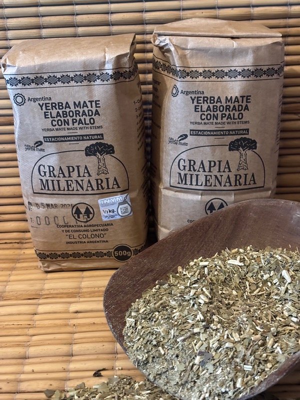 Producto - Yerba Grapia Milenaria 500gr