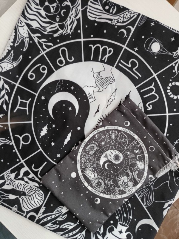 Producto - Paño de Tarot - Ying Yang