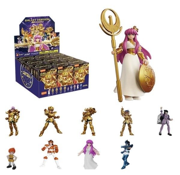 Producto - Caja Sorpresa Blokees Saint Seiya Galaxy Version 03 Gold - Al Azar
