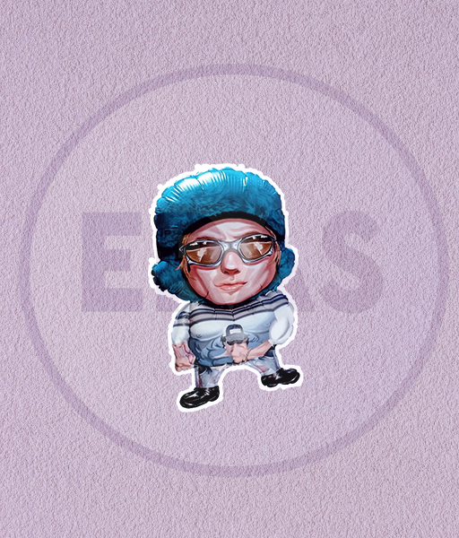 Producto - STICKER UV - PACO Y CATRIEL - PACO