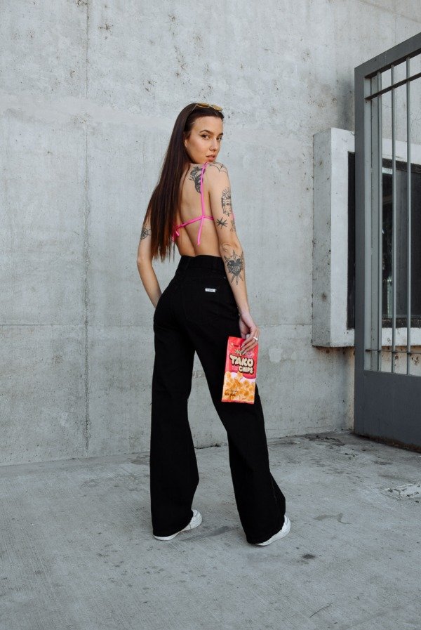 Jean Wide Leg Negro 34 a 46 - Sorry Not Sorry