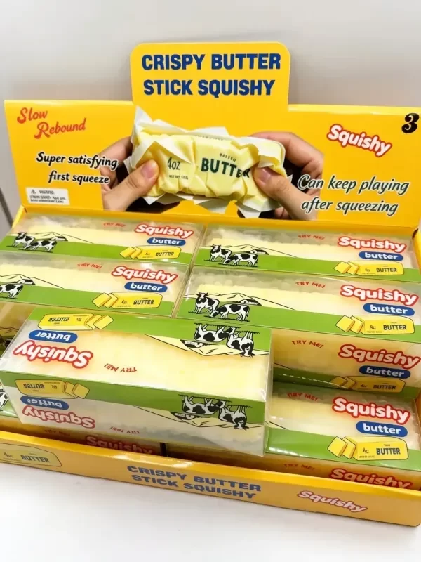 Producto - Squishy Crispy Butter Manteca Cera Crujiente Viral Agregar a favoritos - 3
