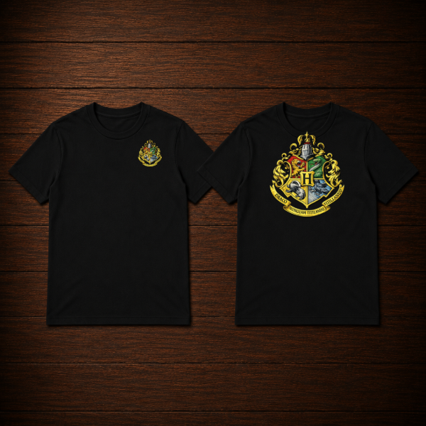 Producto - Remera - Escudo hogwarts (Harry potter) - 1