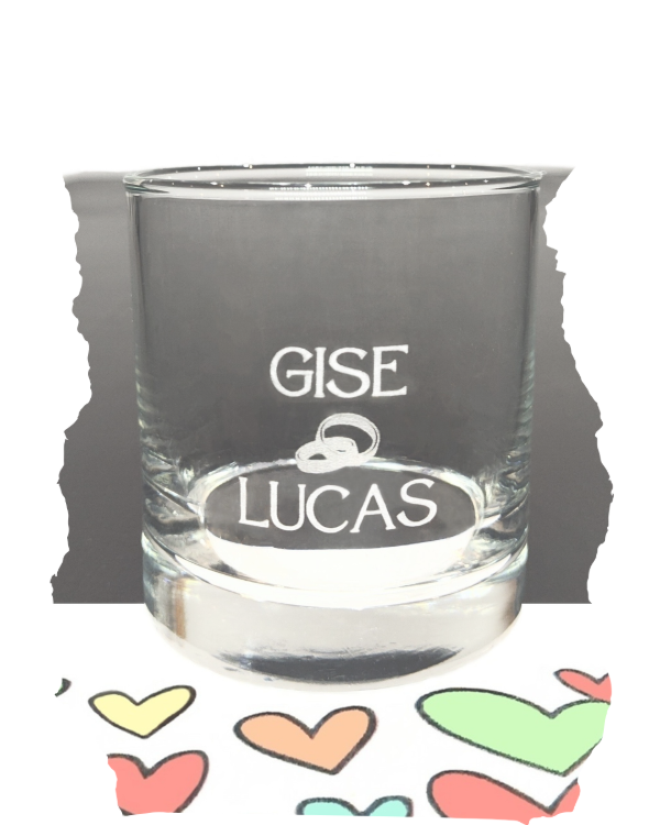 Producto - Vaso de whisky personalizado regalo de aniversario