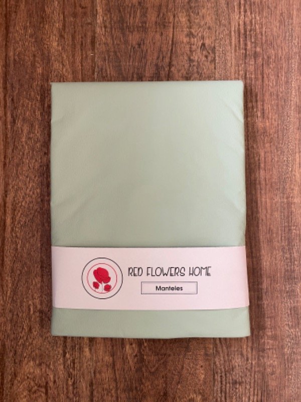 Producto - Mantel Liso Verde Agua 2m