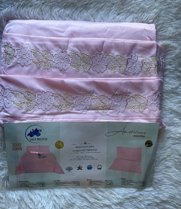 Producto - Sábanas Broderie cartera full