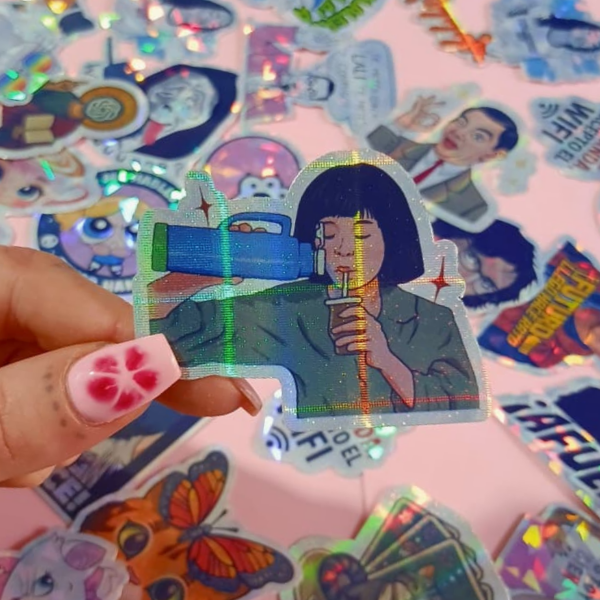 Producto - Stickers decorativos holograficos