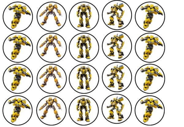 Producto - LAMINA TRANSFORMERS AMARILLO 1
