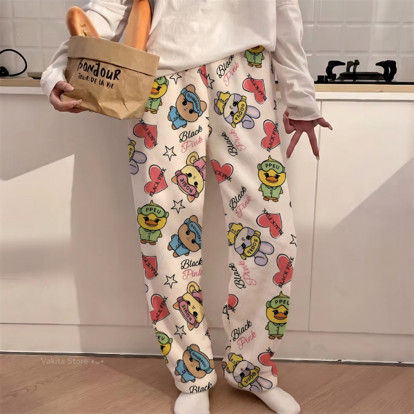 Producto - Pantalón Polar Soft - Black Pink