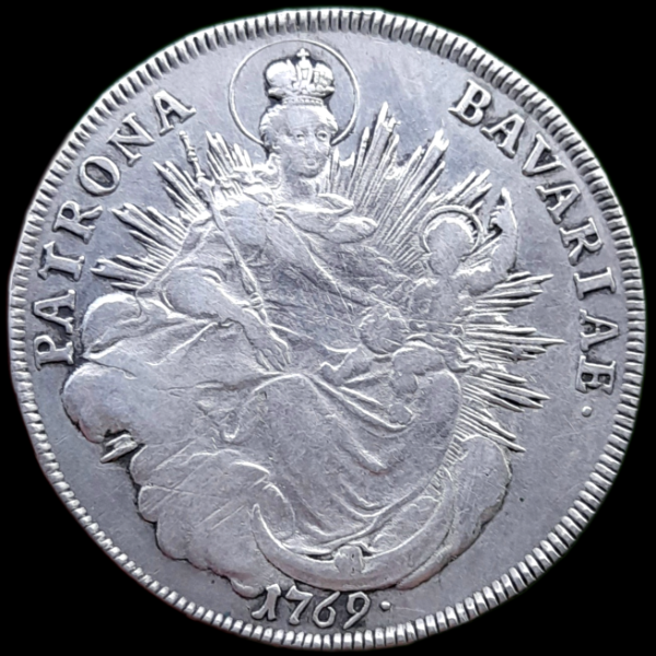 Producto - Estados Alemanes Electorado de Baviera 1 Thaler 1769 Maximiliano José III Km#519