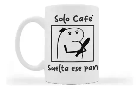 Producto - Taza Flork "Solo Cafe"