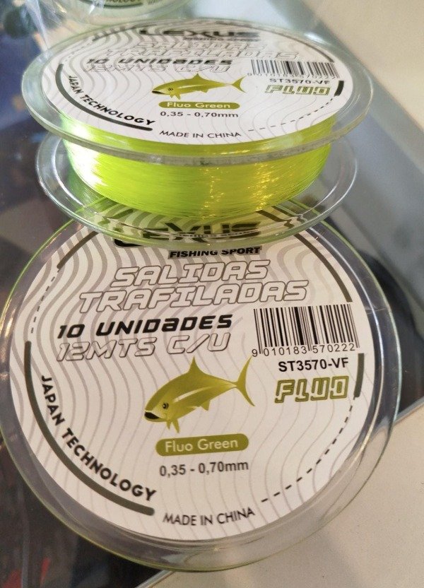 Producto - CHICOTE LEXUS AMARILLO 0.35-0.70MM 12 METROS DE LARGO