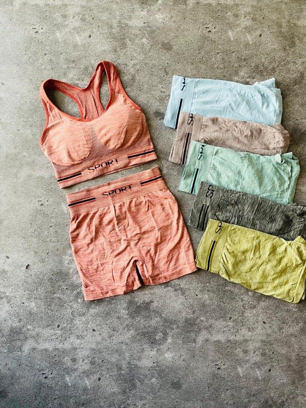 Producto - ART 8159 - PACK X6 (Conj deportivo top+short)