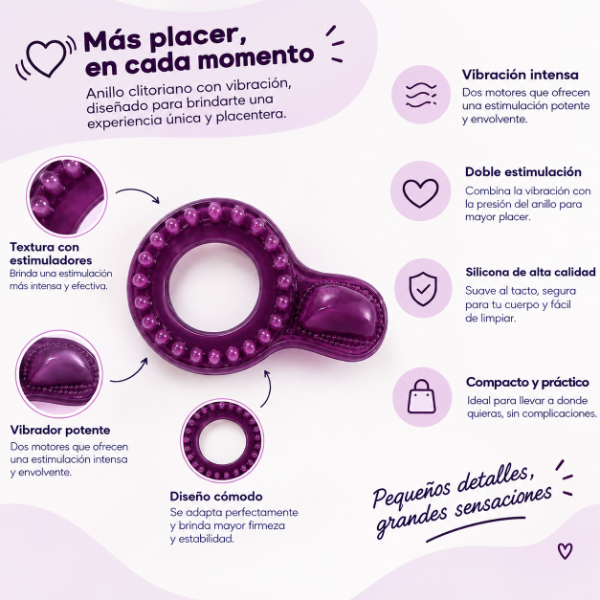 Producto - Anillo Clitoriano Violeta - 2