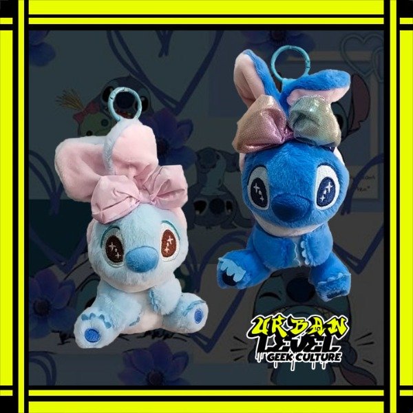 Producto - Llavero Peluche Stitch con Moño - Varios Modelos - 0