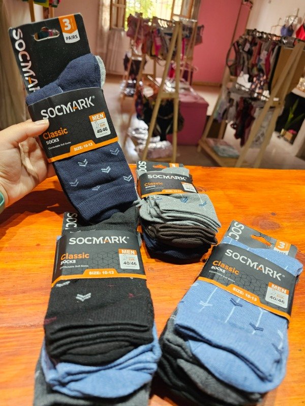 Producto - Medias de vestir gruesas HOMBRE - 1