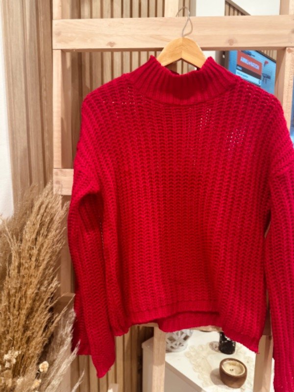 Producto - Sweater ROJO FUEGO