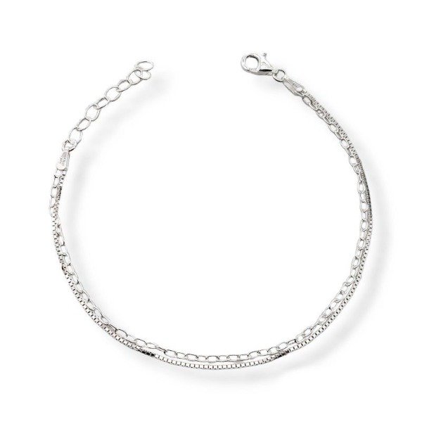 Producto - Pulsera Doble Ronda - Veneciana y Rolo