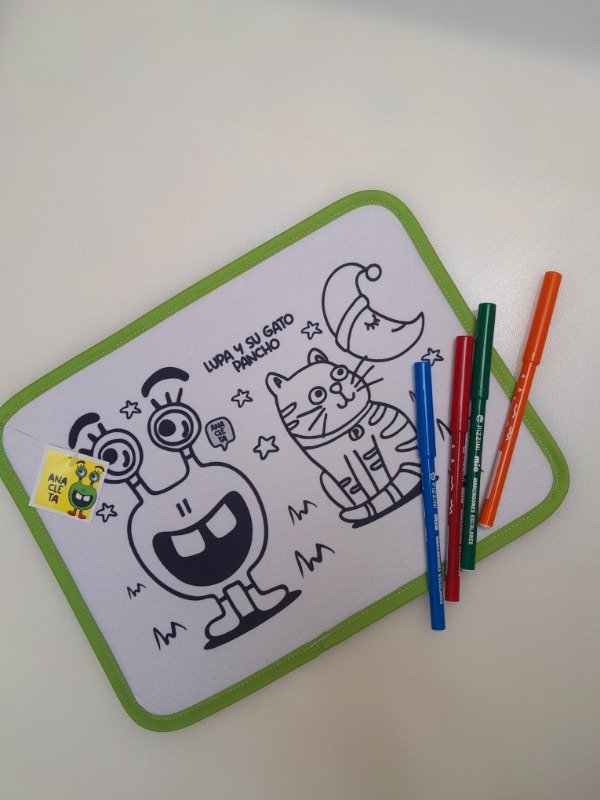 Producto - Individual ""LUPA Y SU GATO PANCHO"