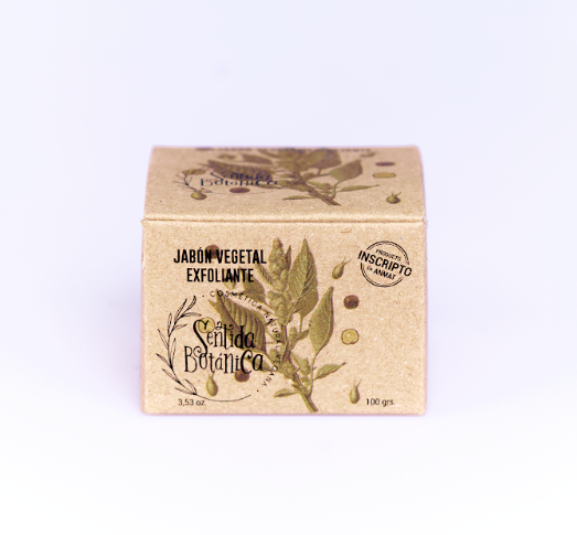 Producto - Jabón exfoliante - Sentida Botánica
