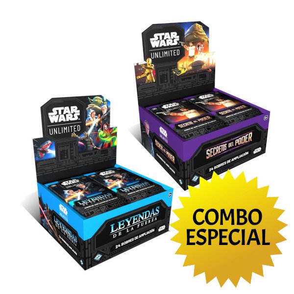 Producto - STAR WARS: Unlimited - Combo ESPECIAL Ampliación Set 5 + Set 6