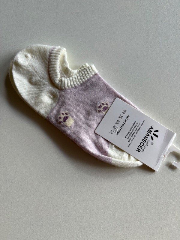 Producto - Medias amanecer lilas motivos varios