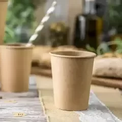 Producto - Vaso Polipapel Kraft x10