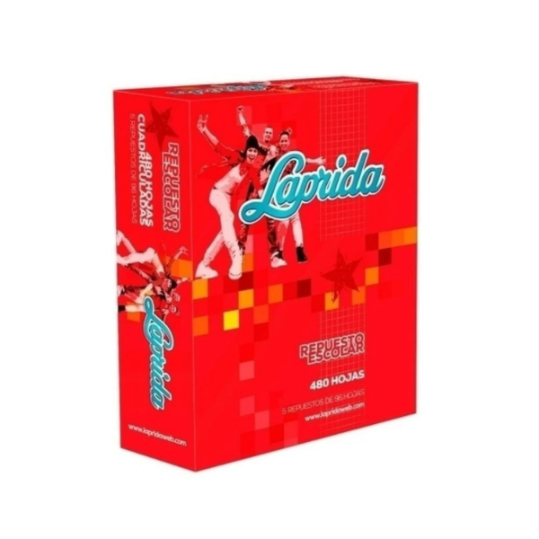 Producto - Repuesto Laprida N3 x 480 hojas